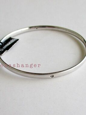 Hot Diamonds Sterling Silver Bangle Bracelet